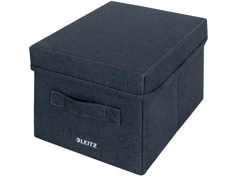 Leitz Faltbox Fabric Dunkelgrau, 2er Pack Leitz Faltbox Fabric Dunkelgrau, 2er Pack