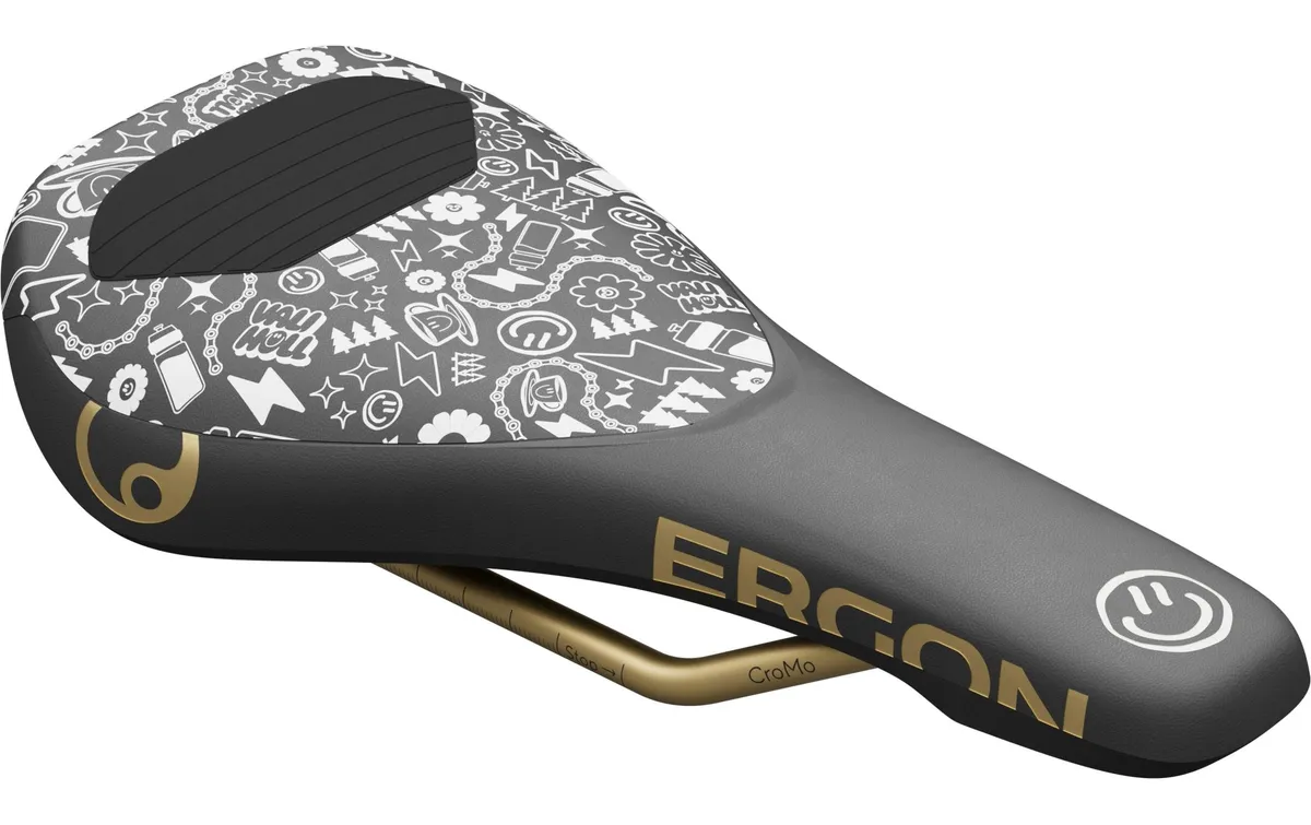 Ergon Fahrradsattel SM Downhill Comp Vali Höll Edition schwarz