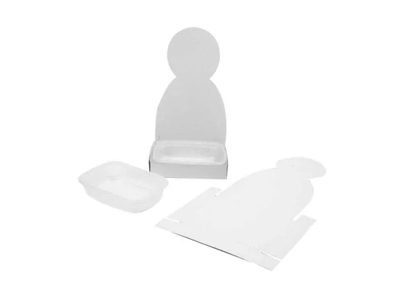 Creativ Company Papp-Figur Kresse 6 Stück