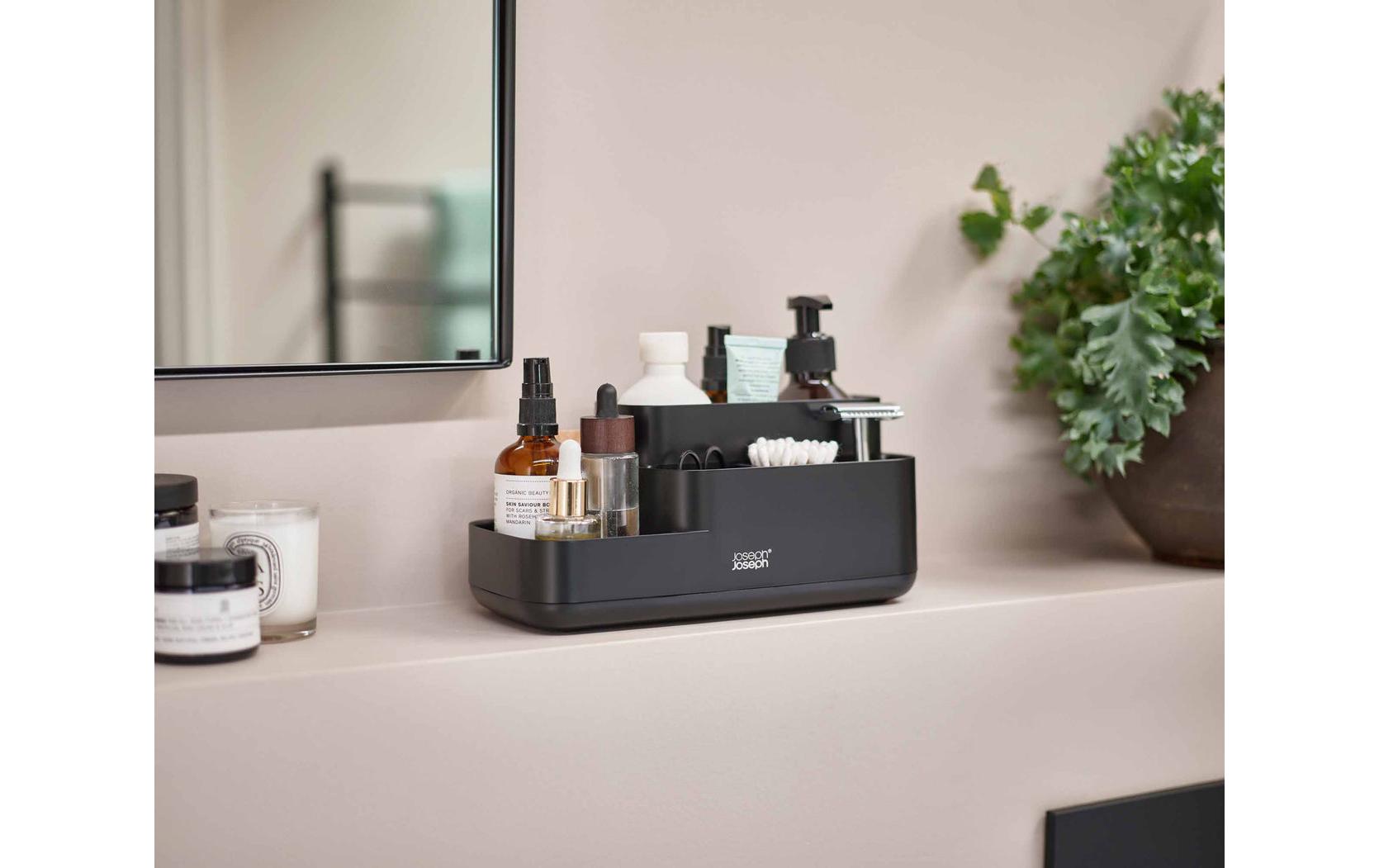 Joseph Joseph Bad-Utensilienhalter EasyStore Caddy Mattschwarz