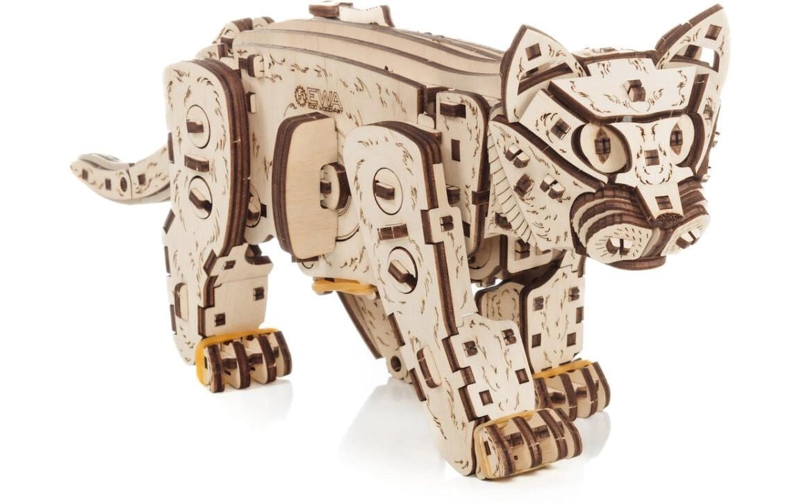 Eco-Wood-Art Bausatz Kätzchen Natur Eco-Wood-Art Bausatz Kätzchen Natur