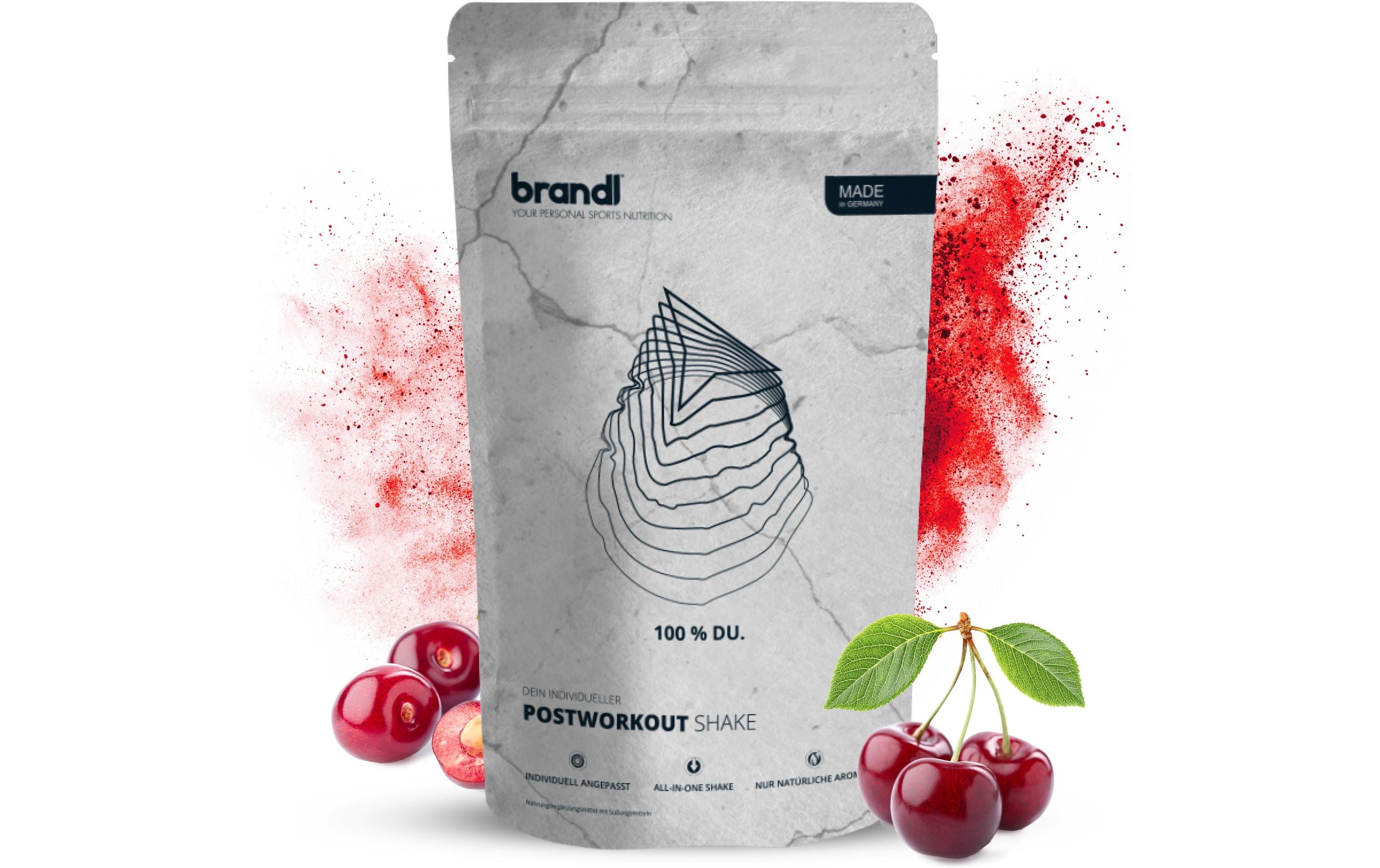 Brandl-Nutrition Pulver Protein All-in-One Post Workout Kirsche 1000 g