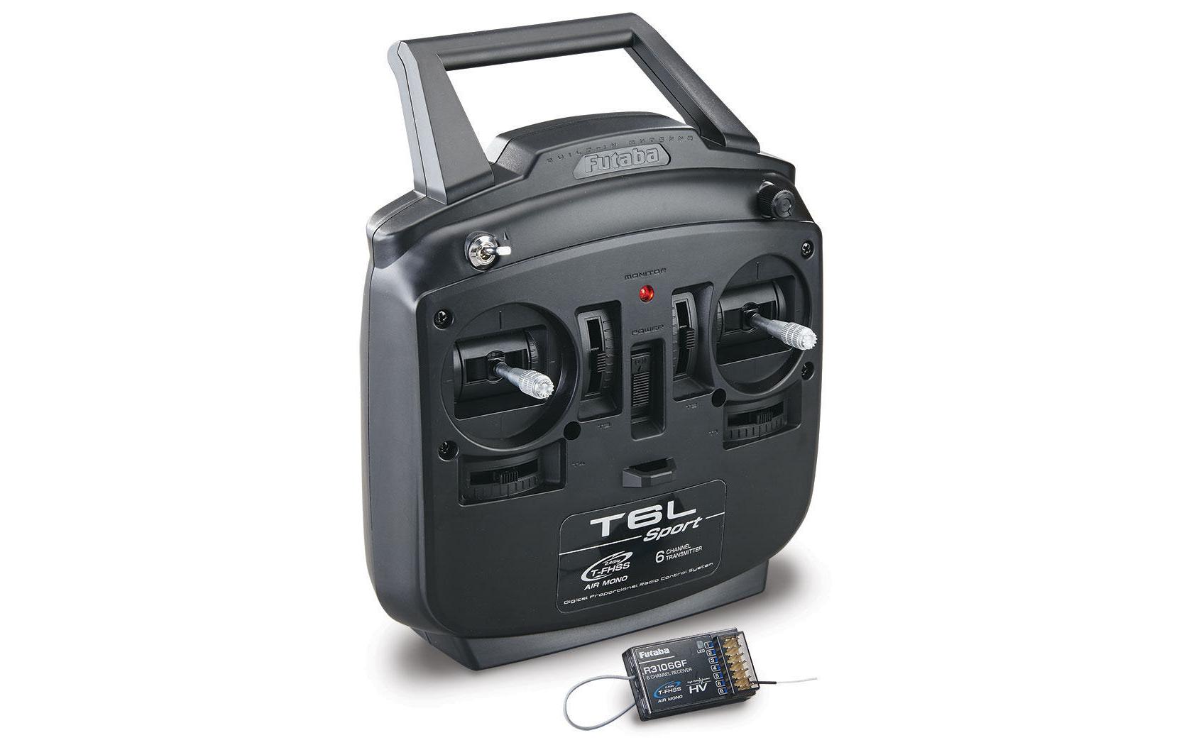 Futaba Fernsteuerung T6L Sport Mode 1 mit R3106GF Futaba Fernsteuerung T6L Sport Mode 1 mit R3106GF