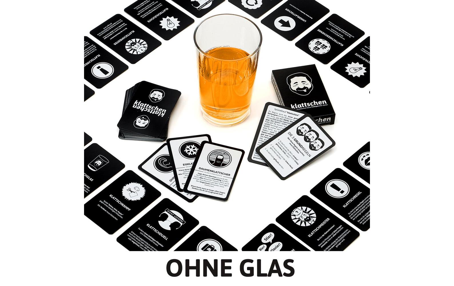 Denkriesen Partyspiel klattschen – Trinkspiel