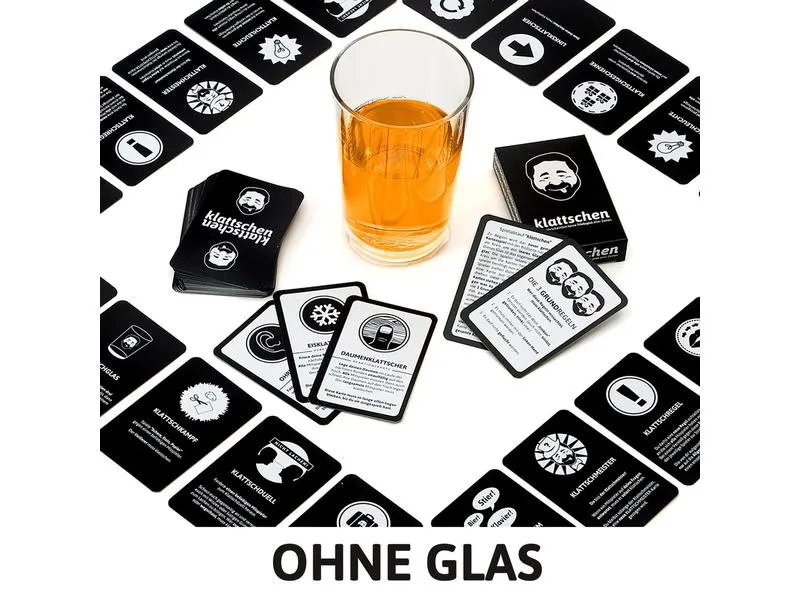 Denkriesen Partyspiel klattschen – Trinkspiel Denkriesen Partyspiel klattschen – Trinkspiel