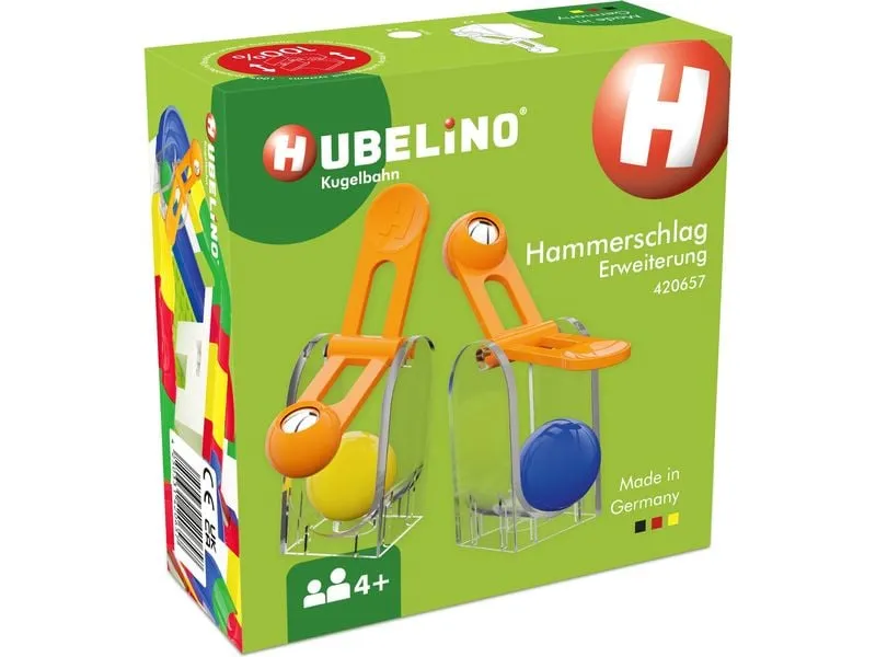 Hubelino Kugelbahn Zubehör Hammerschlag Erweiterung 6 Teile Hubelino Kugelbahn Zubehör Hammerschlag Erweiterung 6 Teile