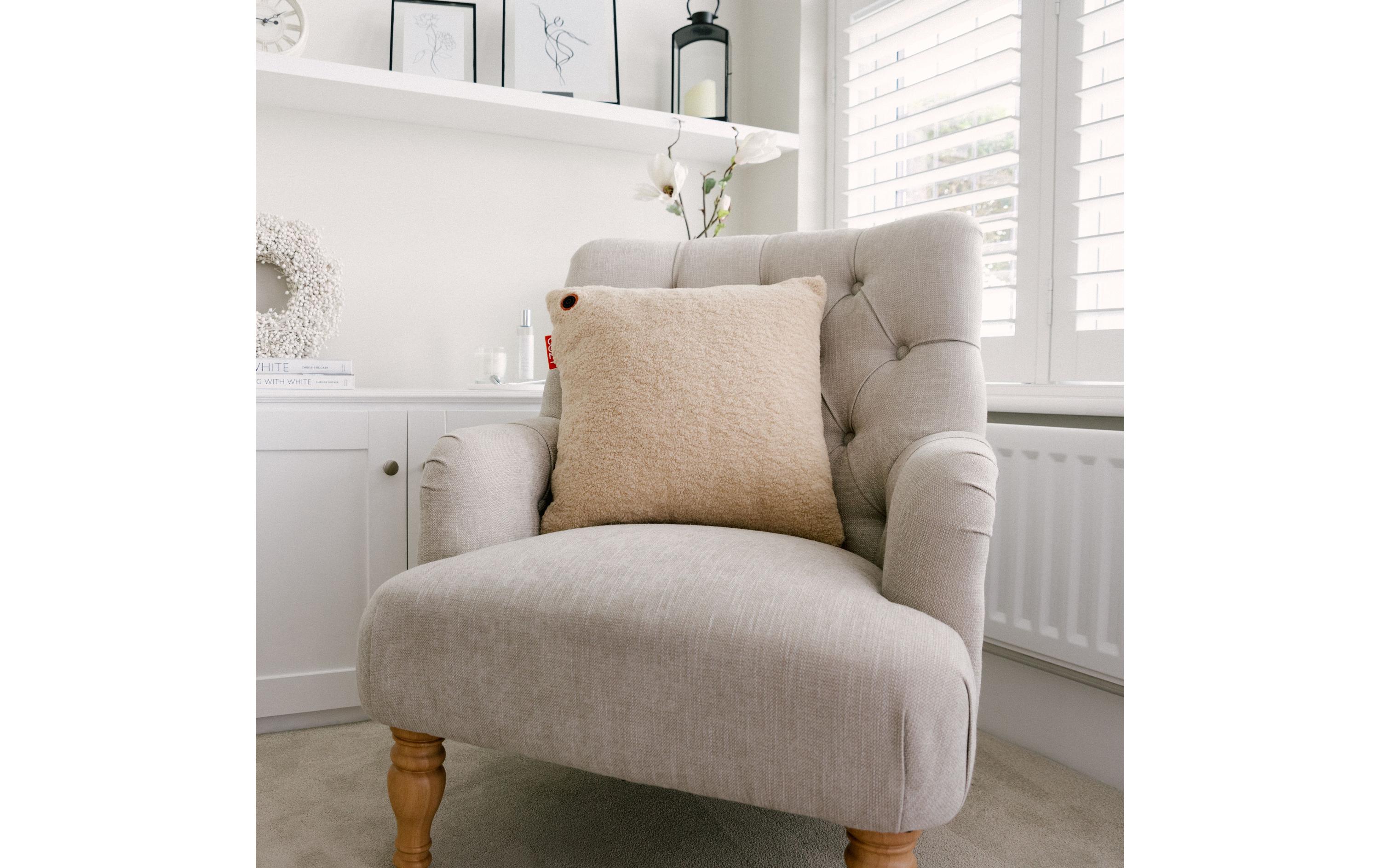 Bodi-Tek Heizkissen Cozy Una Wooly Akkubetrieb, Beige