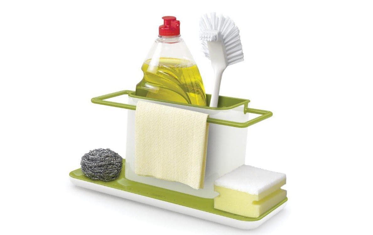 Joseph Joseph Spültrogbutler Sink Caddy Gross Schwarz/Grau