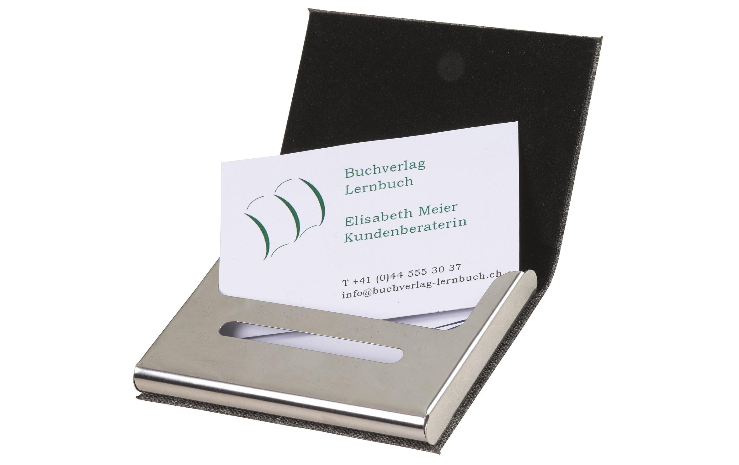 Kolma Visitenkartenhalter RPET Grau