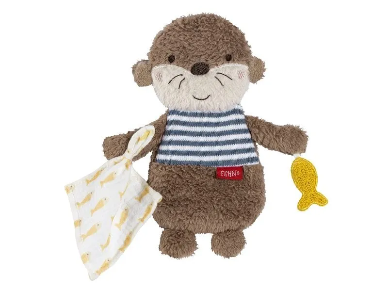 fehn Geschenkset «Otter Theo» aus Stoff und Plüsch fehn Geschenkset «Otter Theo» aus Stoff und Plüsch