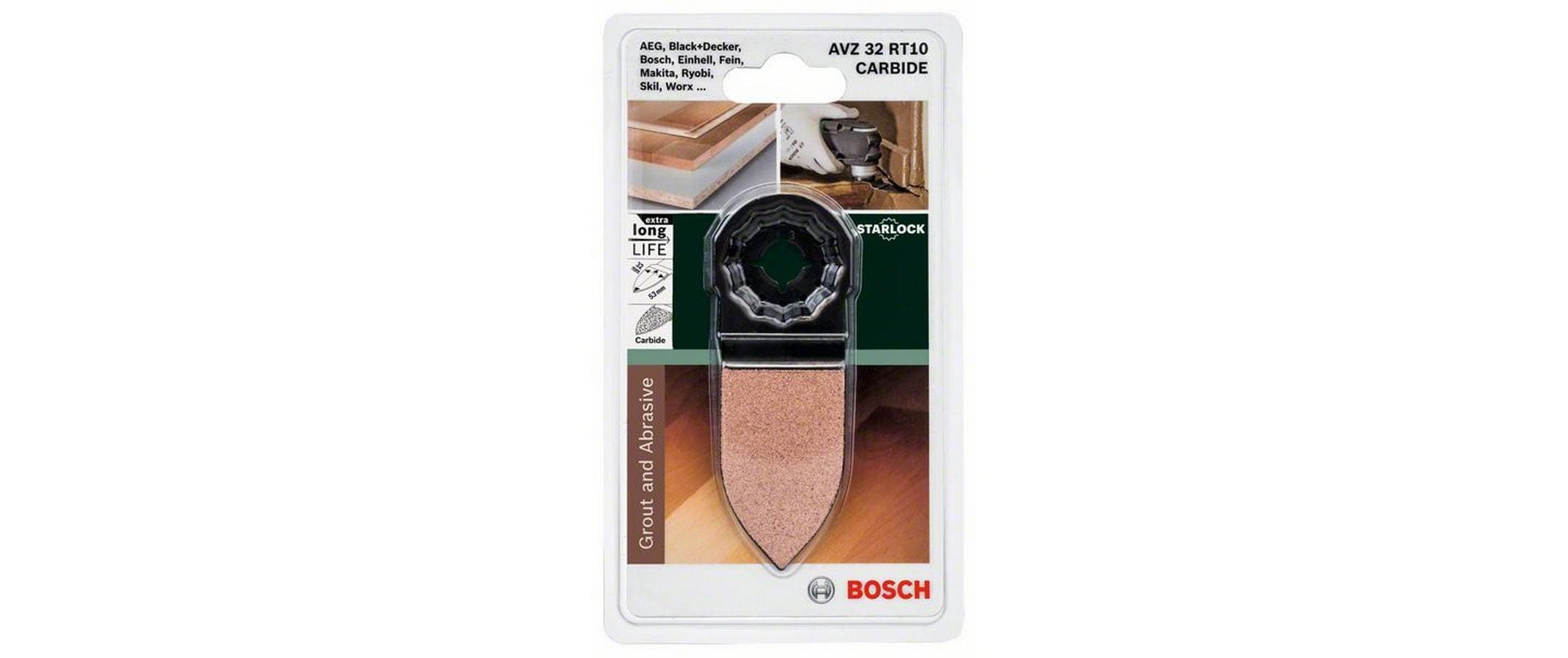 Bosch Schleiffinger Carbide-RIFF AVZ 32 RT10 32 x 50 mm Bosch Schleiffinger Carbide-RIFF AVZ 32 RT10 32 x 50 mm