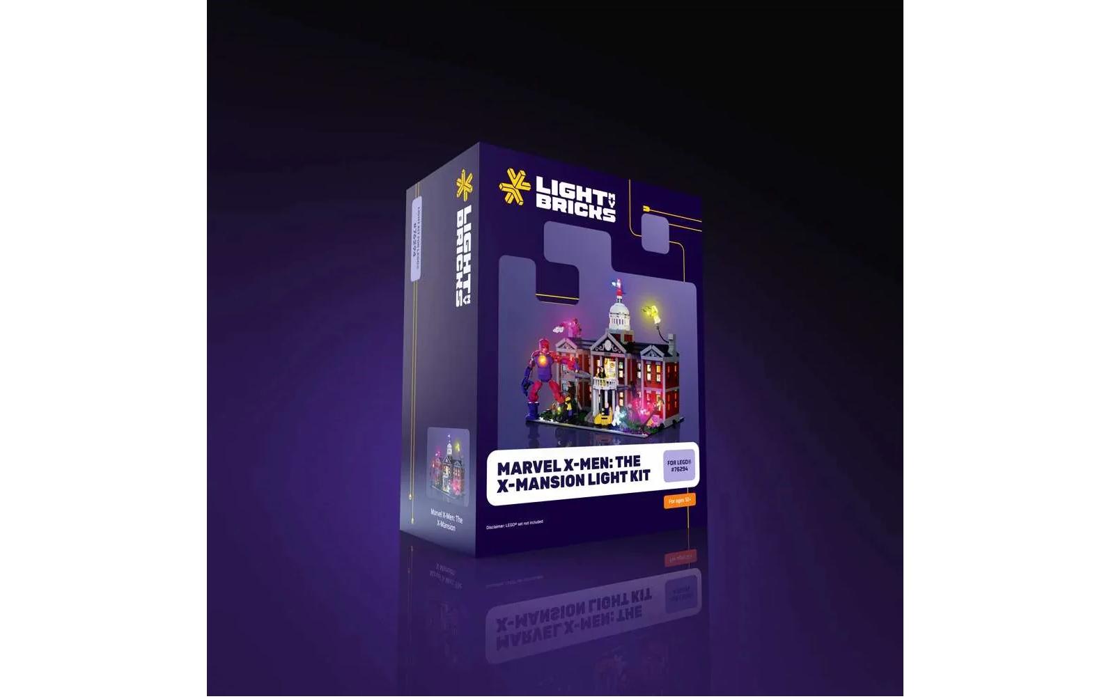 Light My Bricks LED-Licht-Set für LEGO® LMB 2.0 für 76294 X-Mansion