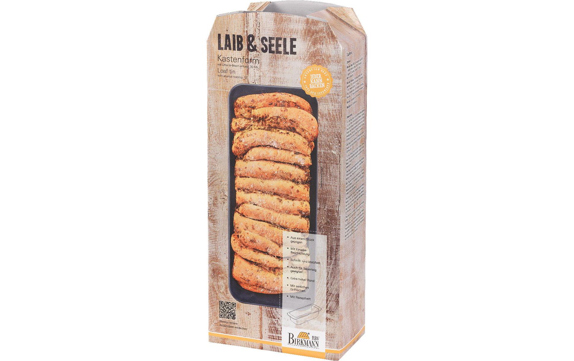 RBV Birkmann Brot-Backform Laib und Seele 30 cm x 7 cm