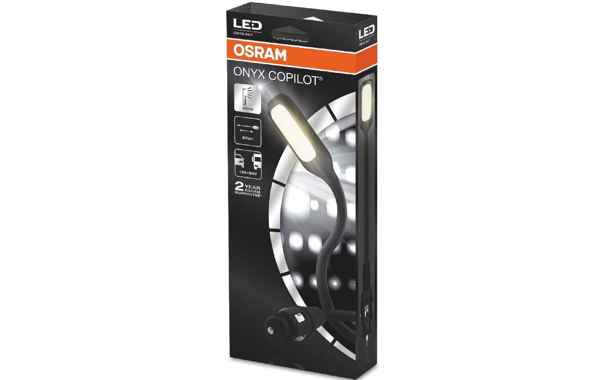 OSRAM ONYX Copilot LED-Leseleuchte 12V/24V Bordsteckdose LKW/PKW