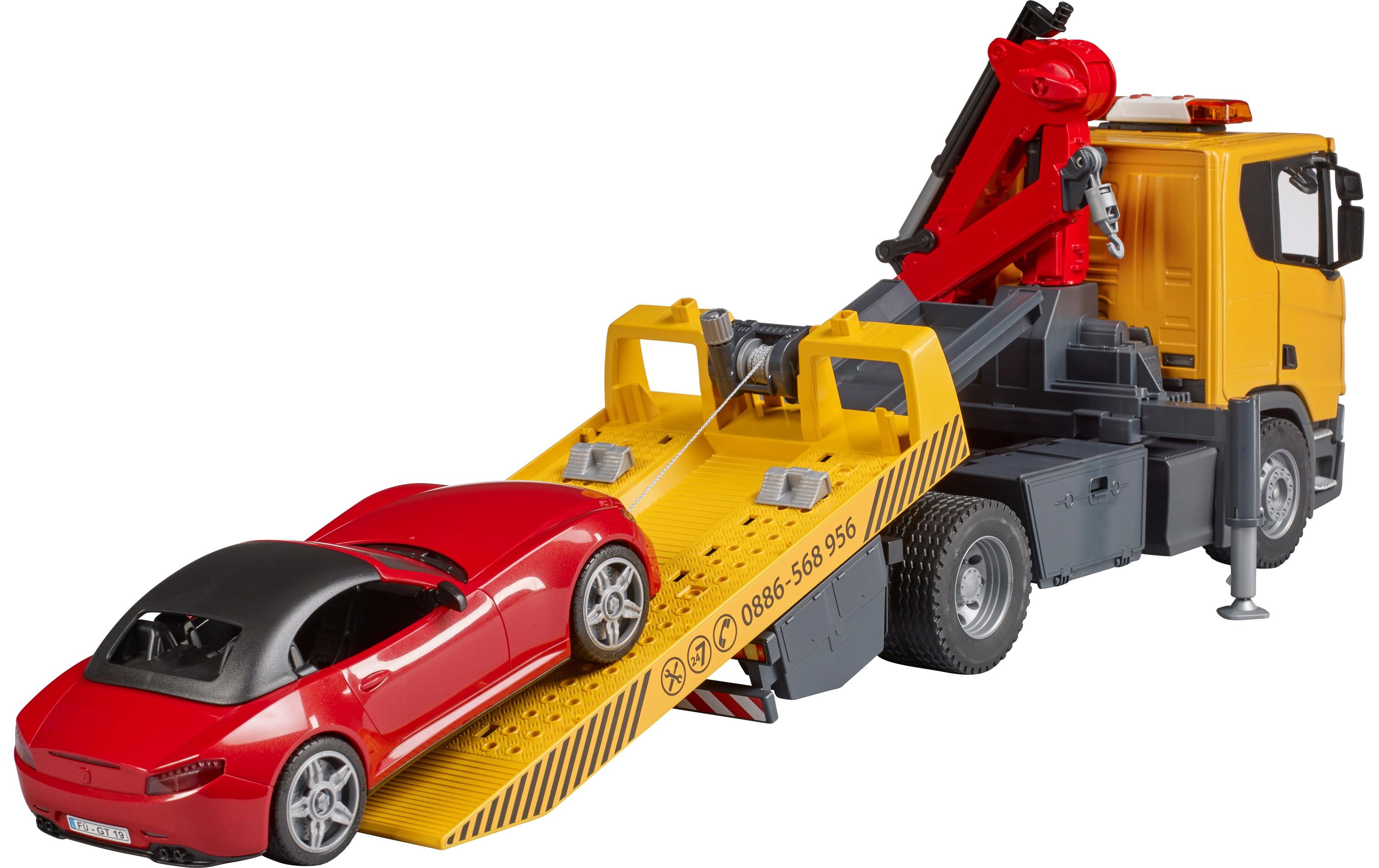 Bruder Spielwaren Logistikfahrzeug Scania Super LKW