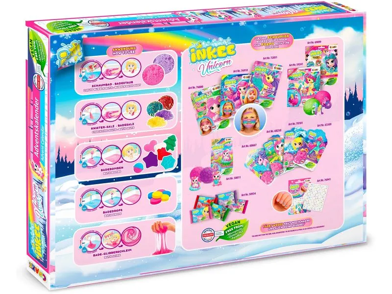 Craze CRAZE Adventskalender Inkee Unicorn World