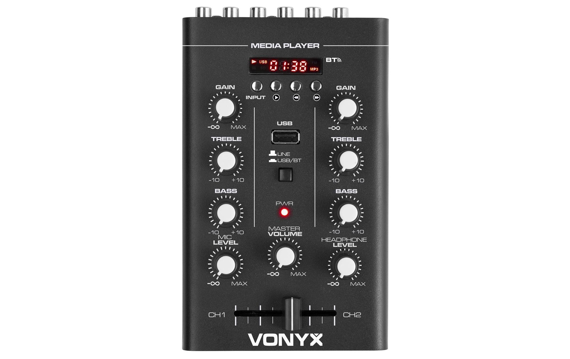 Vonyx DJ-Mixer STM500BT