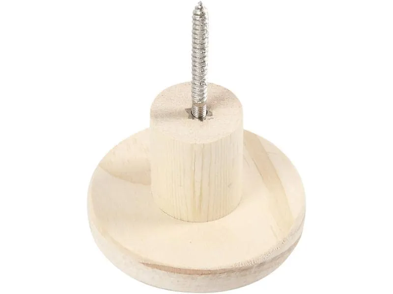 Creativ Company Holzartikel 7 cm Garderobenhaken Creativ Company Holzartikel 7 cm Garderobenhaken