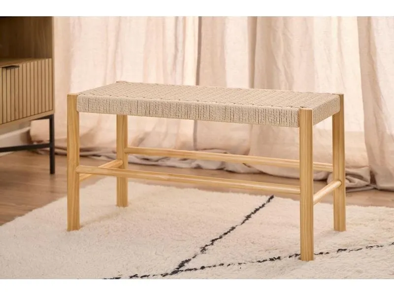 AC Design Sitzbank Alvin 80 x 45 cm, Weiss AC Design Sitzbank Alvin 80 x 45 cm, Weiss