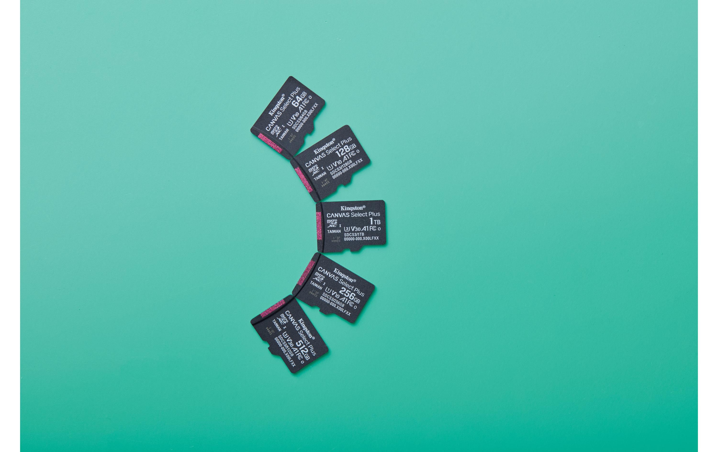 Kingston microSDXC-Karte Canvas Select Plus Gen3 128 GB