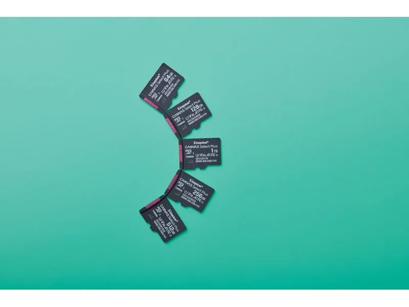 Kingston microSDXC-Karte Canvas Select Plus Gen3 1000 GB