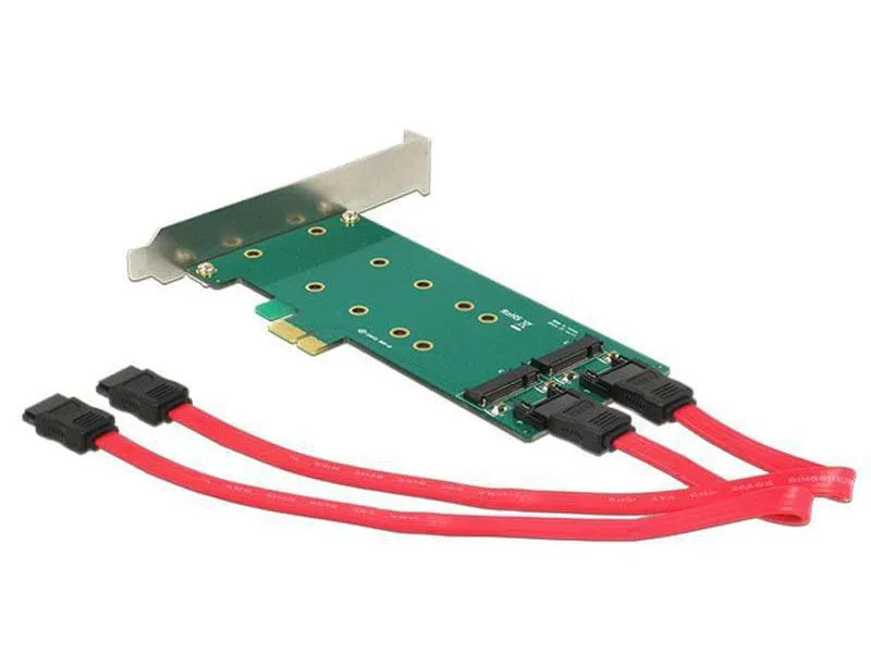 Delock Host Bus Adapter Controller PCI-ex4 - M.2, 2Port