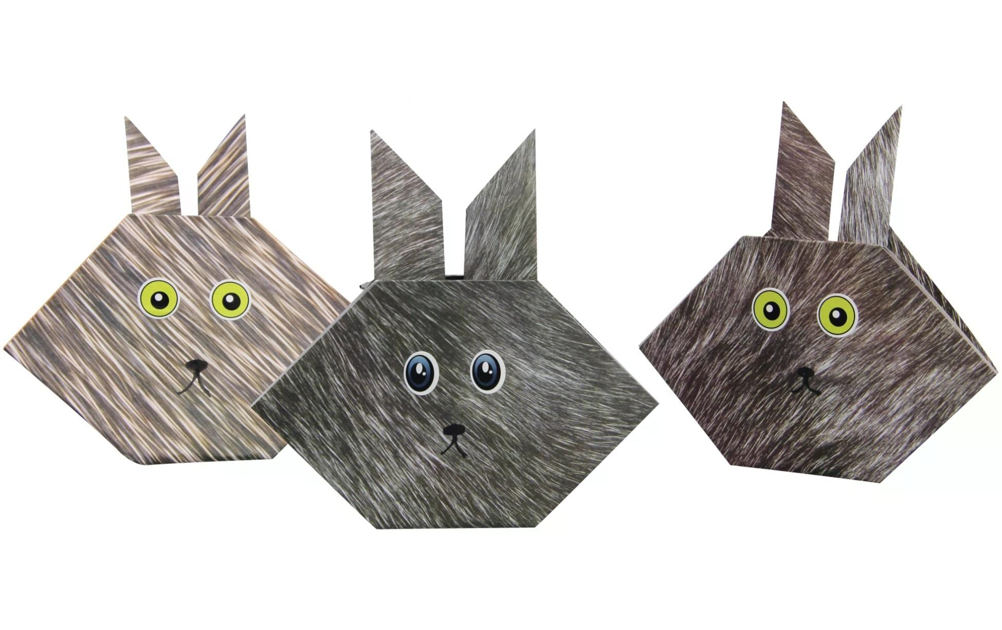 Avenue Mandarine Faltblätter Origami Papier Zoo 60 Blatt, 20 x 20 cm