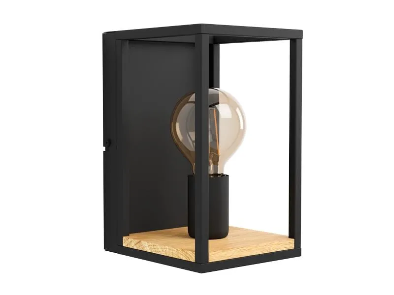 EGLO Leuchten Wandleuchte LIBERTAD 1x E27 Schwarz EGLO Leuchten Wandleuchte LIBERTAD 1x E27 Schwarz