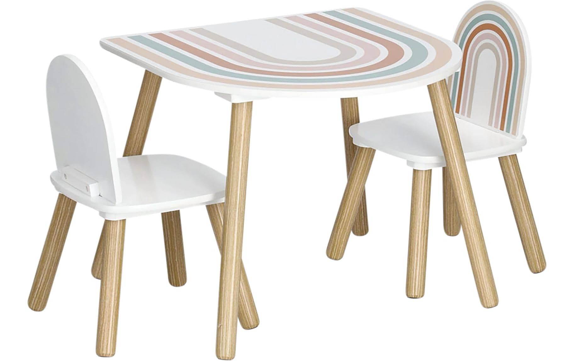 Zeller Present Sitzgarnitur 3-teilig Rainbow Mehrfarbig; Nature; Weiss Zeller Present Sitzgarnitur 3-teilig Rainbow Mehrfarbig; Nature; Weiss