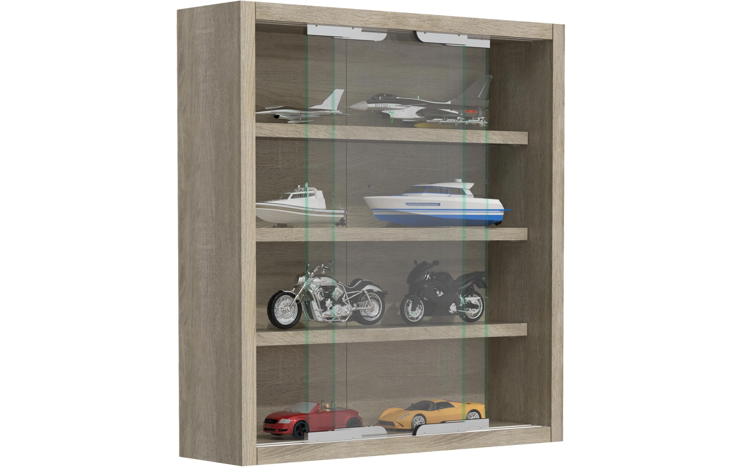 VCM Vitrine Agisa S 37 x 40 cm, Eiche