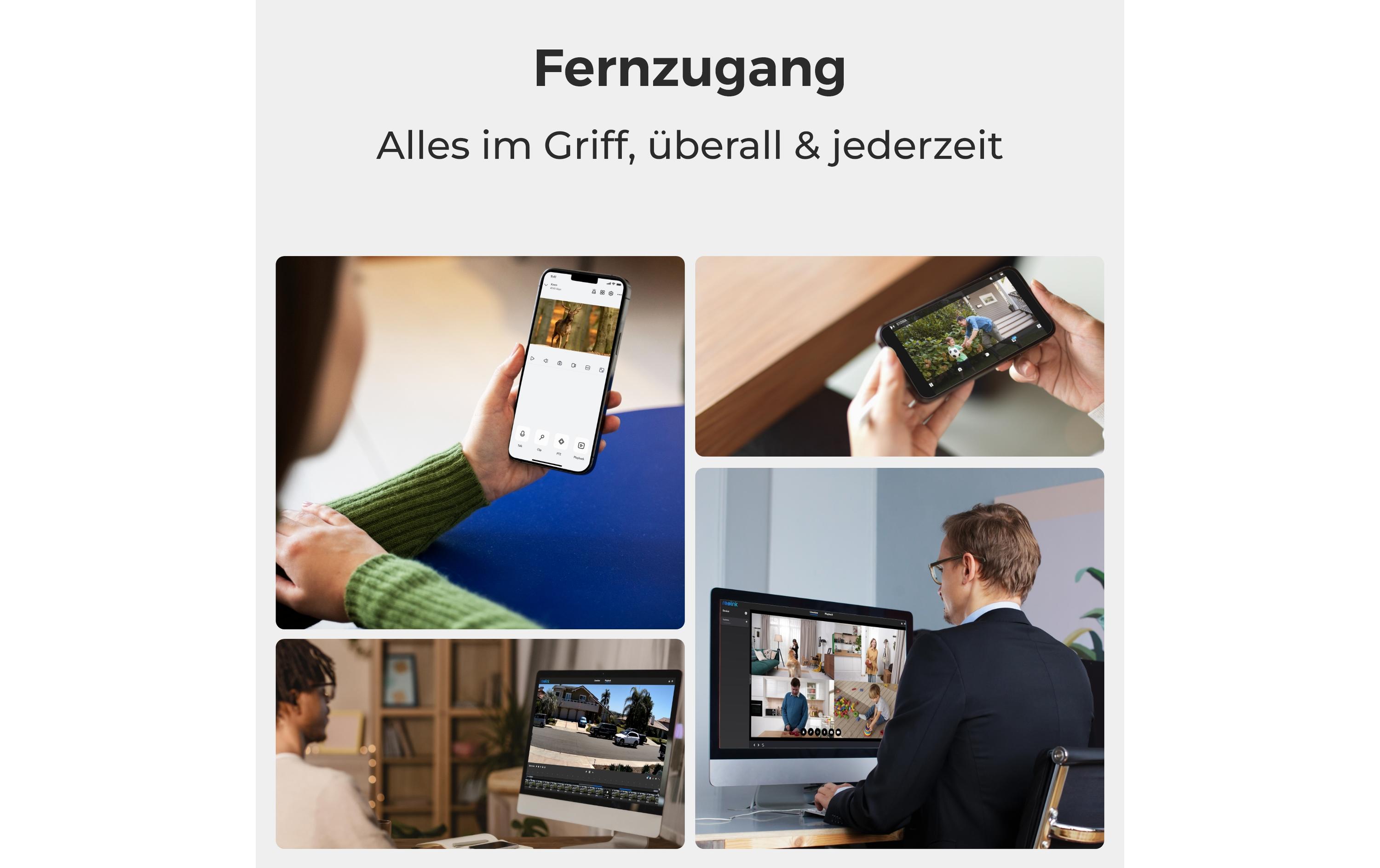 Reolink Netzwerkkamera B340 Weiss Reolink Netzwerkkamera B340 Weiss