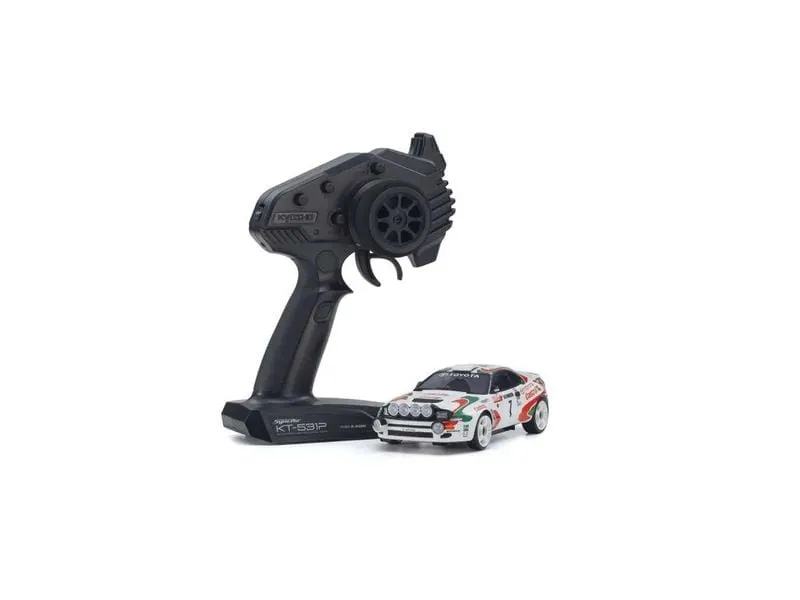 Kyosho Mini-Z MA020 Toyota Celica Turbo WRC 1993 ARTR, Weiss