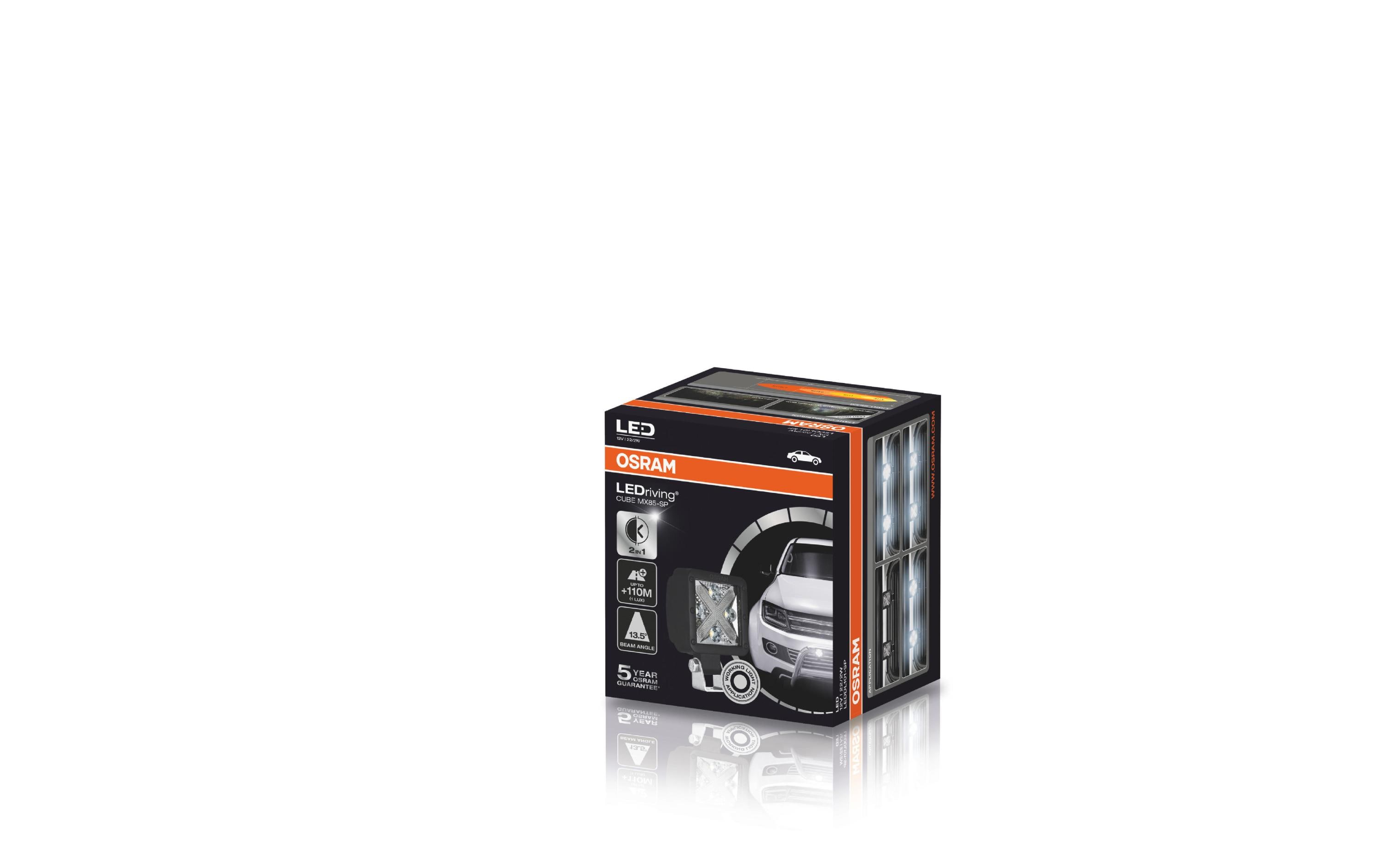 OSRAM Arbeitsleuchte LEDriving CUBE MX85-SP PKW/LKW