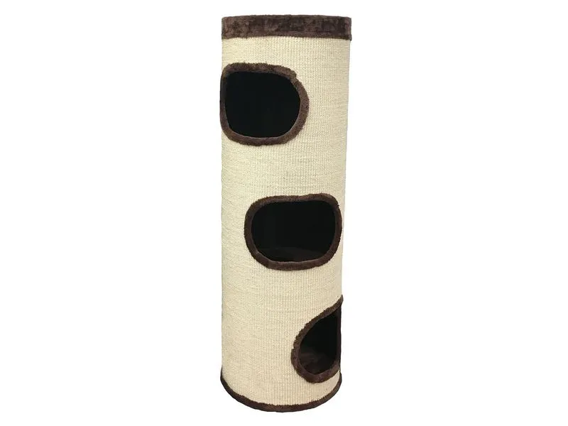 SwissPet Kratztonne Groot M, Ø 44 x 120 cm, Beige/Braun SwissPet Kratztonne Groot M, Ø 44 x 120 cm, Beige/Braun
