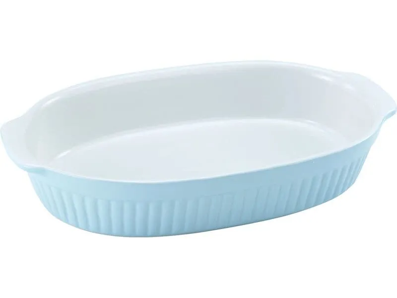 creaTable Auflaufform Oval, Blau