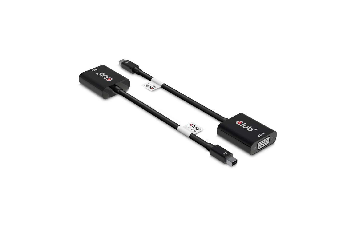 Club 3D Adapterkabel Mini-DisplayPort - VGA