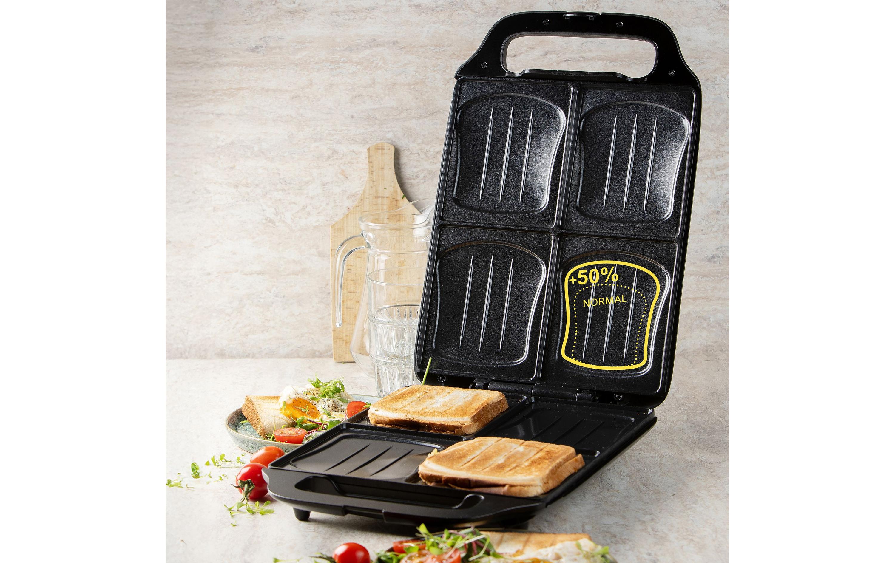Domo Sandwich-Toaster DO9296C Schwarz