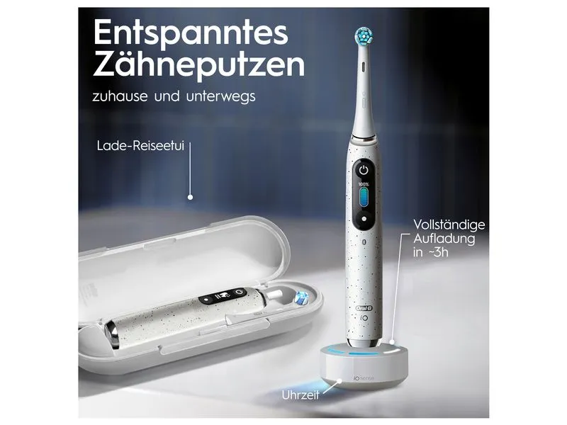 Oral-B Mikrovibrationszahnbürste iO Series 10 Weiss Oral-B Mikrovibrationszahnbürste iO Series 10 Weiss