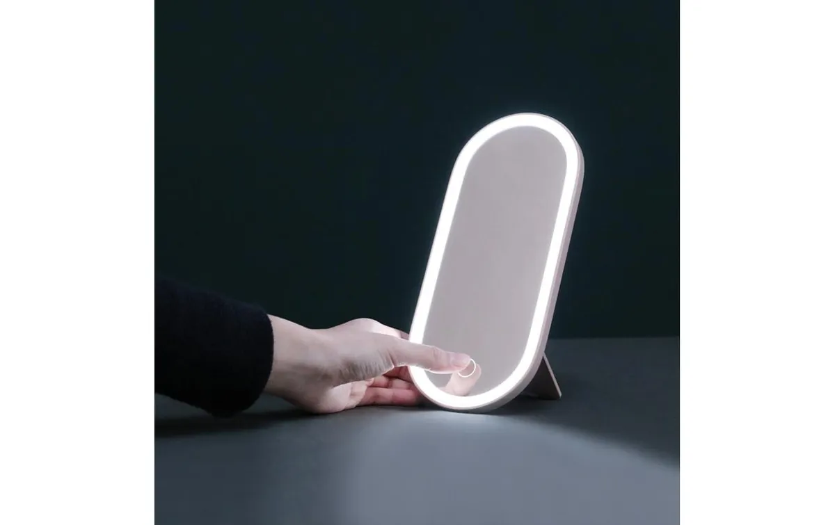 Ailoria Kosmetikspiegel Magnifique mit Beautycase, Rosa