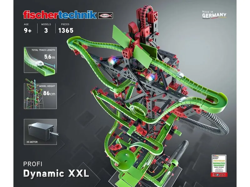 Fischertechnik Kugelbahn Dynamic XXL Fischertechnik Kugelbahn Dynamic XXL