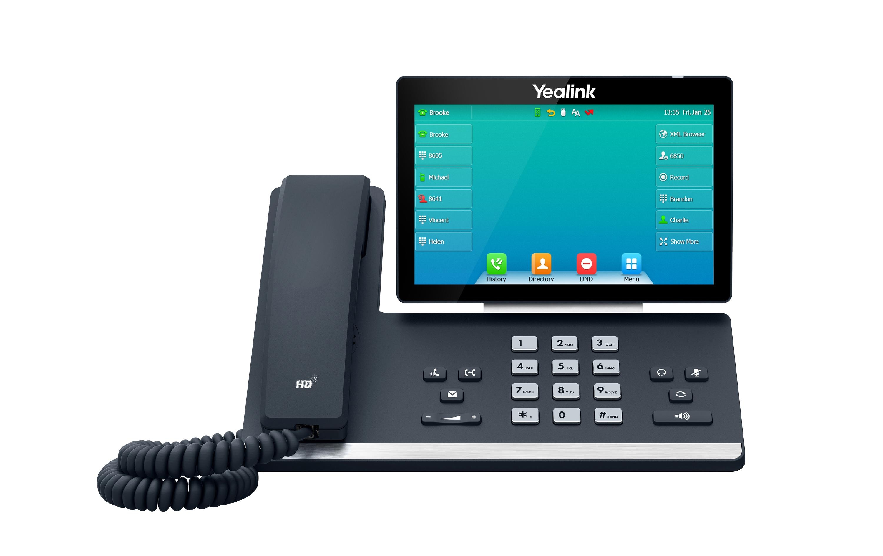 Yealink Tischtelefon SIP-T57W Grau