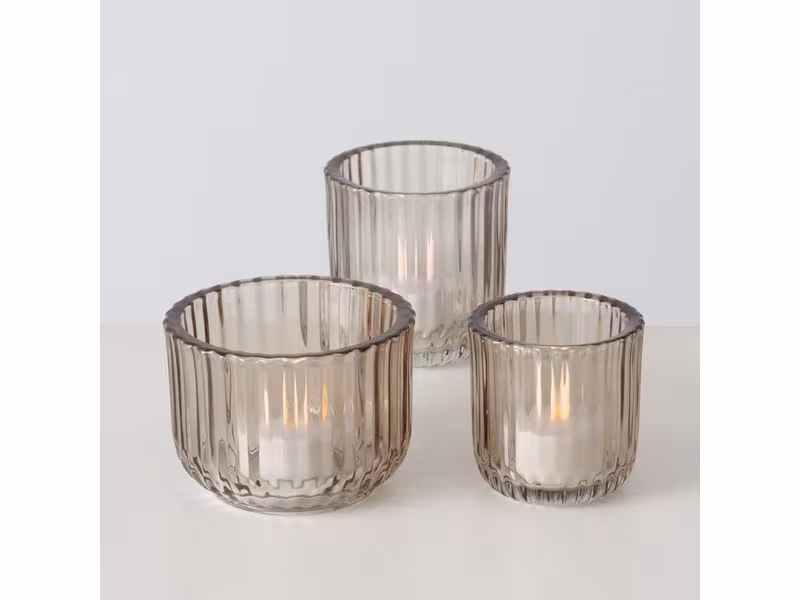 Boltze Windlicht Sikel 3 Stück