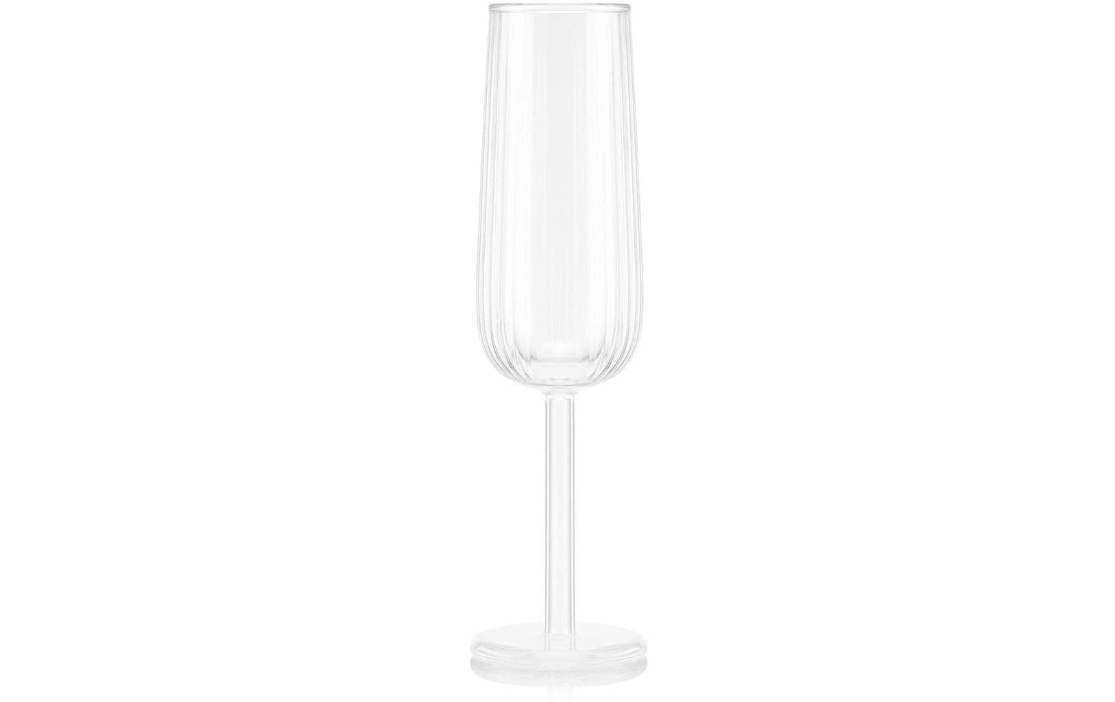 Bodum Glas Champagnerflöte Douro 2er Set Transparent, 0.3 l
