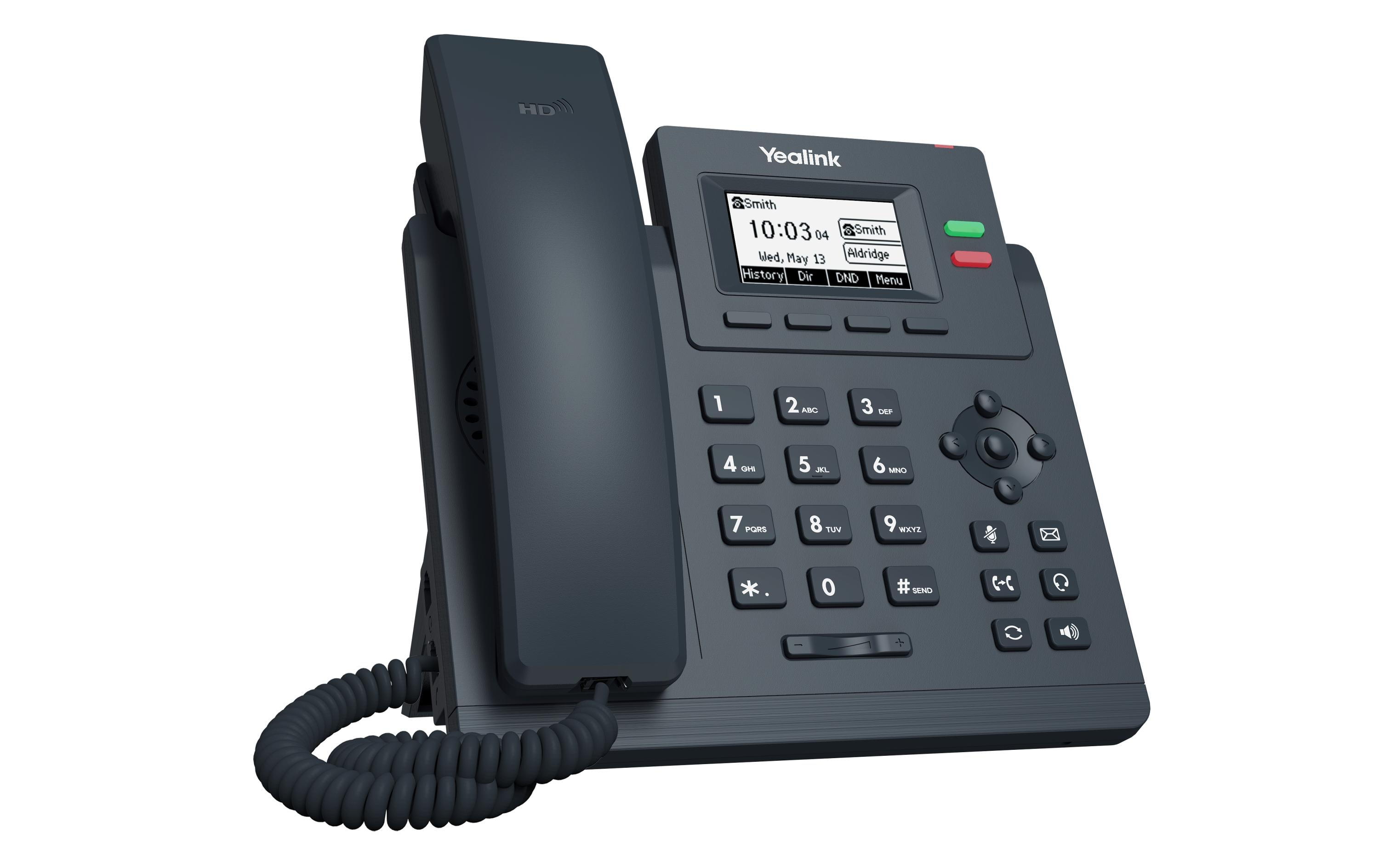 Yealink Tischtelefon SIP-T31P Grau