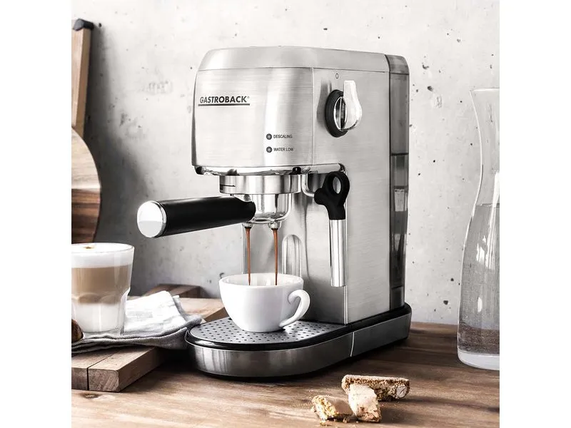 Gastroback Design Espresso Piccolo Silber