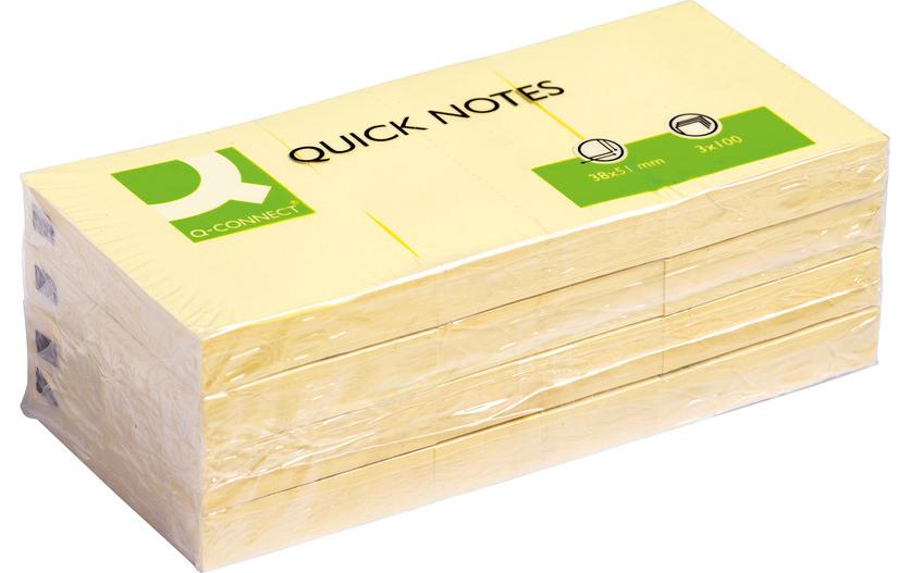 CONNECT Notizzettel Quick Notes 38 x 51 mm, 12 Stück CONNECT Notizzettel Quick Notes 38 x 51 mm, 12 Stück