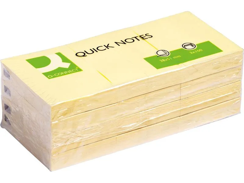 CONNECT Notizzettel Quick Notes 38 x 51 mm, 12 Stück CONNECT Notizzettel Quick Notes 38 x 51 mm, 12 Stück
