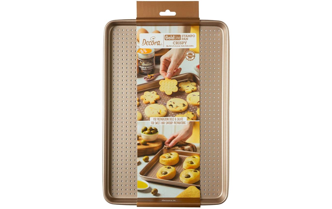 Decora Backform Perforiertes Rose-Gold Linie, 39.7 x 27 cm