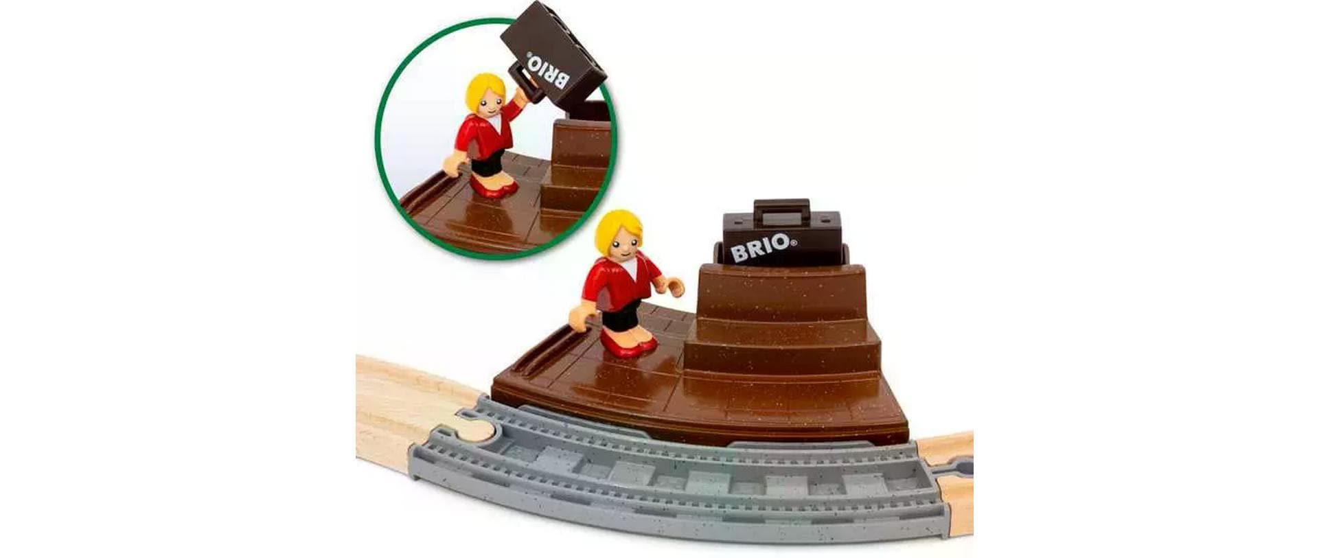 BRIO BRIO World Starter Travel Train Set