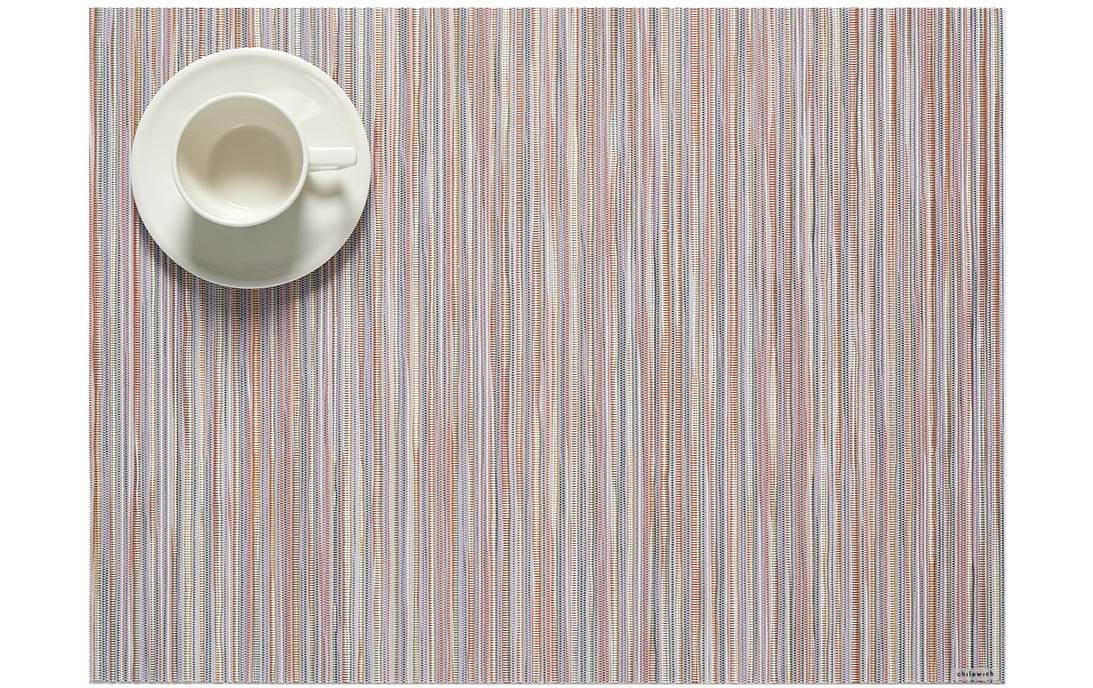 Chilewich Tischset Dessin Ribweave, 36 cm x 48 cm, Spice
